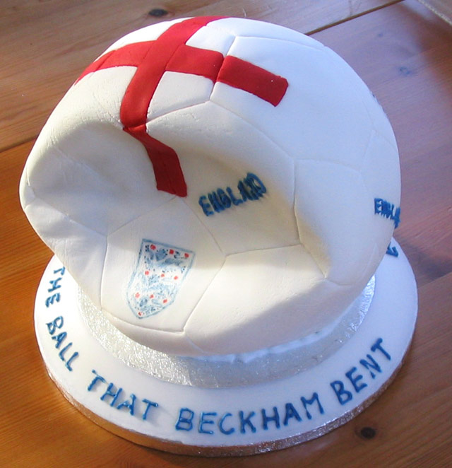 The Ball That Beckham Bent Cake - Alex's 22nd