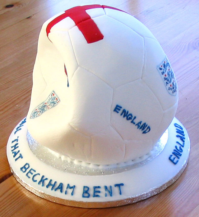 The Ball That Beckham Bent Cake - Alex's 22nd
