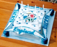 Euro96 Cake - Alex's 14th