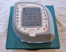 Nokia Mobile Phone Cake - Alex's 23rd