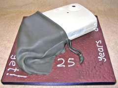 Camera and Pouch Cake - Walter's 25th