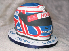 Jenson Button Helmet - Walter's 27th